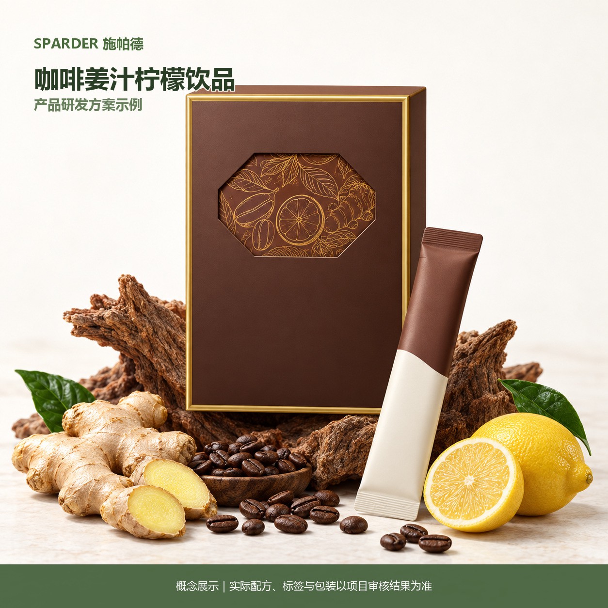 咖啡姜汁柠檬饮品研发方案示例