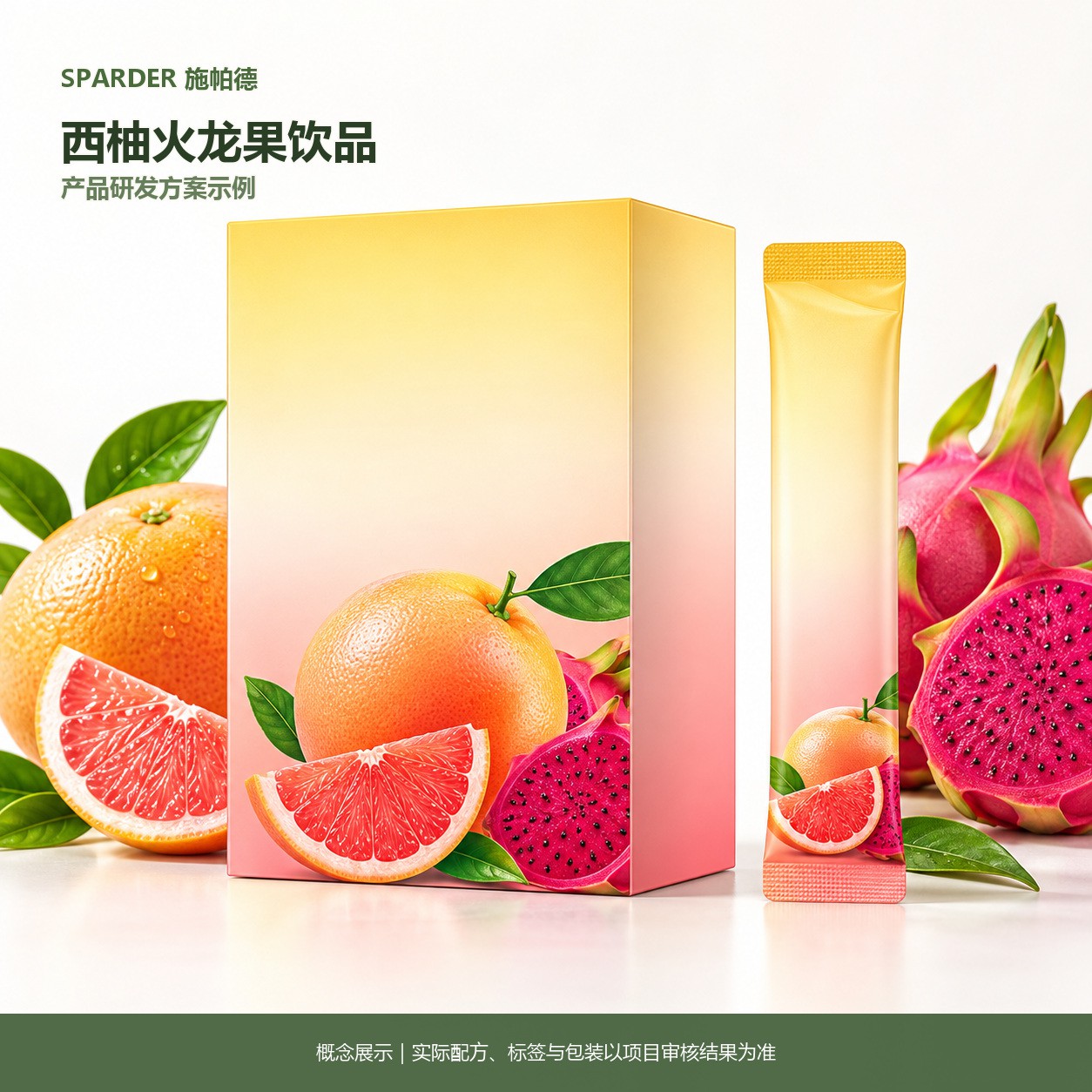 西柚火龙果饮品研发方案示例